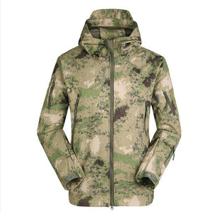 TAD Tactical Gear Soft Shell Outdoors Jacket High Quality Men Army Casual Waterproof Hunter Warm Clothes Military Hike Jacket