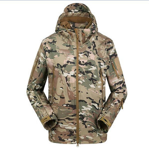 TAD Tactical Gear Soft Shell Outdoors Jacket High Quality Men Army Casual Waterproof Hunter Warm Clothes Military Hike Jacket