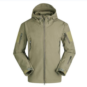 TAD Tactical Gear Soft Shell Outdoors Jacket High Quality Men Army Casual Waterproof Hunter Warm Clothes Military Hike Jacket