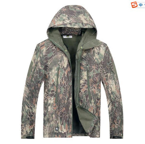 TAD Tactical Gear Soft Shell Outdoors Jacket High Quality Men Army Casual Waterproof Hunter Warm Clothes Military Hike Jacket