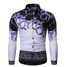 Charger l'image dans la galerie, Stylish Western Cowboy Shirt Men Brand Design Embroidery Slim Fit Casual Long Sleeve Shirts Mens Wedding Party Shirt for Male
