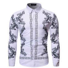 Charger l'image dans la galerie, Stylish Western Cowboy Shirt Men Brand Design Embroidery Slim Fit Casual Long Sleeve Shirts Mens Wedding Party Shirt for Male