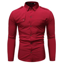 Charger l'image dans la galerie, Stylish Western Cowboy Shirt Men Brand Design Embroidery Slim Fit Casual Long Sleeve Shirts Mens Wedding Party Shirt for Male