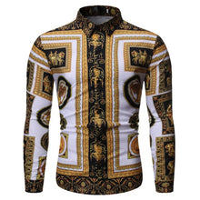 Charger l'image dans la galerie, Stylish Western Cowboy Shirt Men Brand Design Embroidery Slim Fit Casual Long Sleeve Shirts Mens Wedding Party Shirt for Male