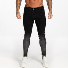 Charger l&#39;image dans la galerie, Mens Skinny Jeans 2019 Super Skinny Jeans Men Non Ripped Stretch Denim Pants Elastic Waist Big Size European W36 zm01