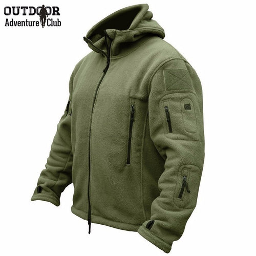 Zogaa New Military Tactical Outdoor Soft Shell Fleece Jacket Men Army Polartec Sportswear Thermal Outerwear Hunt Combat Clothes