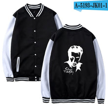 Charger l&#39;image dans la galerie, Johnny Hallyday baseball Jacket men/women uniform coat winter fashion sweatshirt warm hip hop college women Jackets clothes