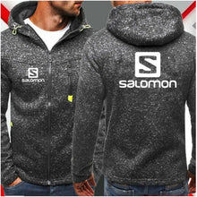 Charger l&#39;image dans la galerie, Men Sports Casual Wear Zipper COPINE Fashion Tide Jacquard Hoodies Fleece Solomon Jacket Fall Sweatshirts Autumn Winter Coat