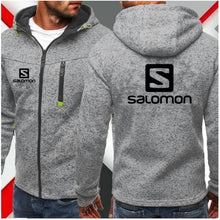 Charger l&#39;image dans la galerie, Men Sports Casual Wear Zipper COPINE Fashion Tide Jacquard Hoodies Fleece Solomon Jacket Fall Sweatshirts Autumn Winter Coat