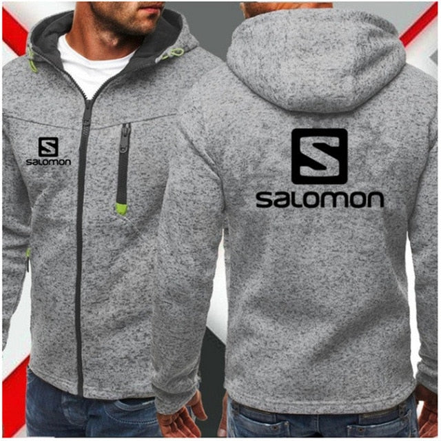 Men Sports Casual Wear Zipper COPINE Fashion Tide Jacquard Hoodies Fleece Solomon Jacket Fall Sweatshirts Autumn Winter Coat