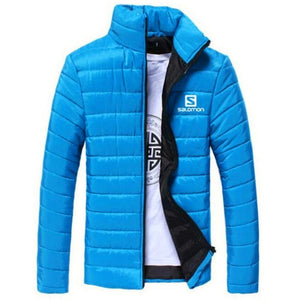 New Casual Hoody Spliced Jacket Salomon Printed Men Hoodies Sweatshirts Fashion Coat Hooded Cardigan Plus Fleece Clothes