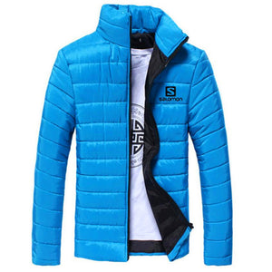 New Casual Hoody Spliced Jacket Salomon Printed Men Hoodies Sweatshirts Fashion Coat Hooded Cardigan Plus Fleece Clothes