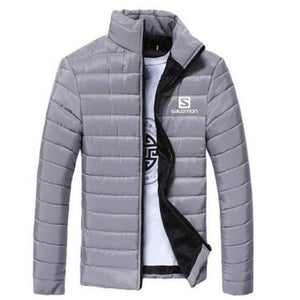 New Casual Hoody Spliced Jacket Salomon Printed Men Hoodies Sweatshirts Fashion Coat Hooded Cardigan Plus Fleece Clothes