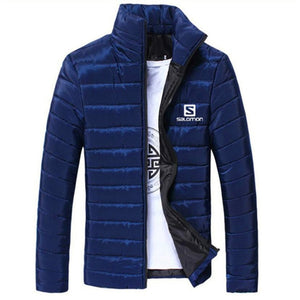 New Casual Hoody Spliced Jacket Salomon Printed Men Hoodies Sweatshirts Fashion Coat Hooded Cardigan Plus Fleece Clothes