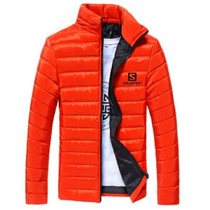 New Casual Hoody Spliced Jacket Salomon Printed Men Hoodies Sweatshirts Fashion Coat Hooded Cardigan Plus Fleece Clothes