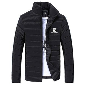 New Casual Hoody Spliced Jacket Salomon Printed Men Hoodies Sweatshirts Fashion Coat Hooded Cardigan Plus Fleece Clothes