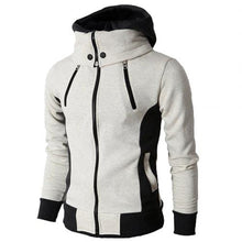 Charger l&#39;image dans la galerie, Men zip jacket Fashion men jacket warm men jacket winter Men&#39;s Hoodie Jacket Wool Fleece Warm Jacket Fashion Zip Pocket Jacket