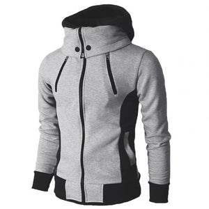 Men zip jacket Fashion men jacket warm men jacket winter Men's Hoodie Jacket Wool Fleece Warm Jacket Fashion Zip Pocket Jacket