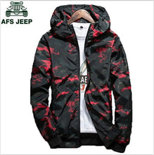 Charger l&#39;image dans la galerie, 2018 Spring Autumn Mens Casual Camouflage Hoodie Jacket Men Plus Size 4XL Waterproof Windbreaker Coat Male jaqueta masculina