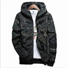 Charger l&#39;image dans la galerie, 2018 Spring Autumn Mens Casual Camouflage Hoodie Jacket Men Plus Size 4XL Waterproof Windbreaker Coat Male jaqueta masculina